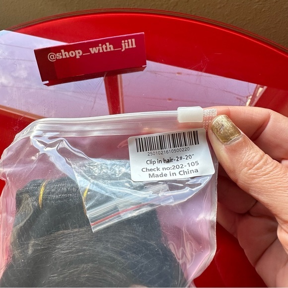 20” Darkest Brown #2 Clip In Extensions 100% Human Hair 7pcs 120g It#NO - Picture 6 of 12